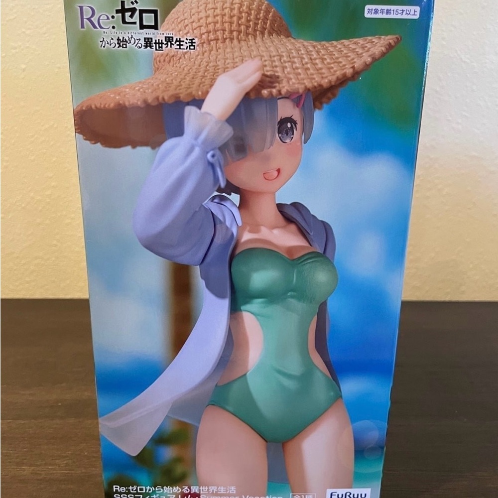 RE:ZERO STARTING LIFE IN ANOTHER WORLD FURYU SSS FIGURE - REM (SUMMER VACATION)